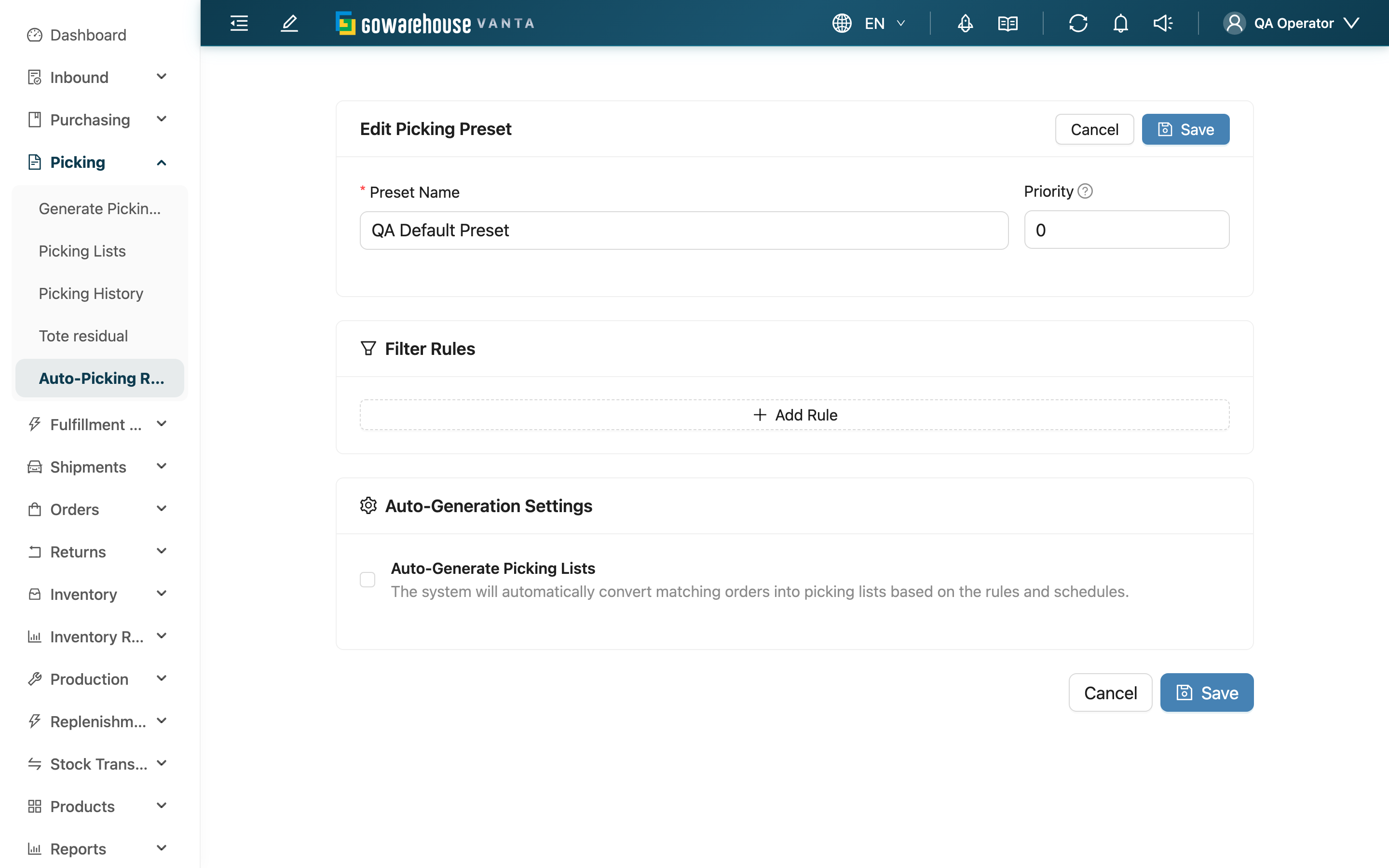 Filter Templates - Page Overview